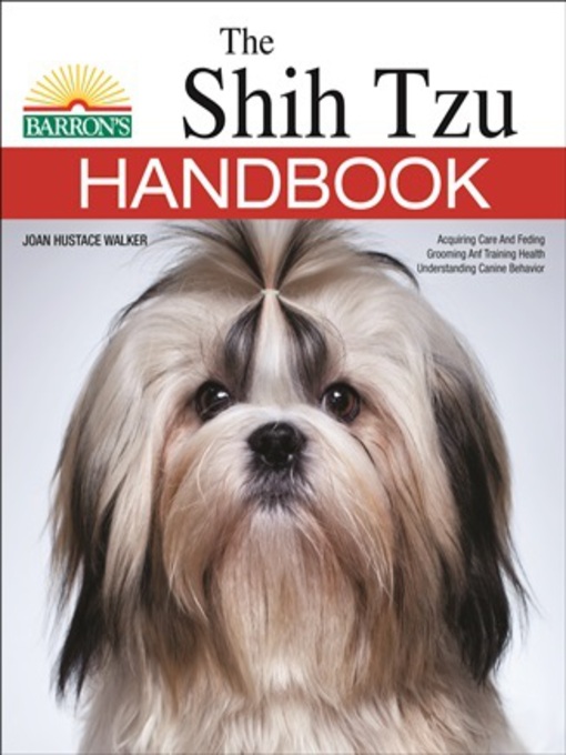 Title details for The Shih Tzu Handbook by Sharon Lynn Vanderlip - Available